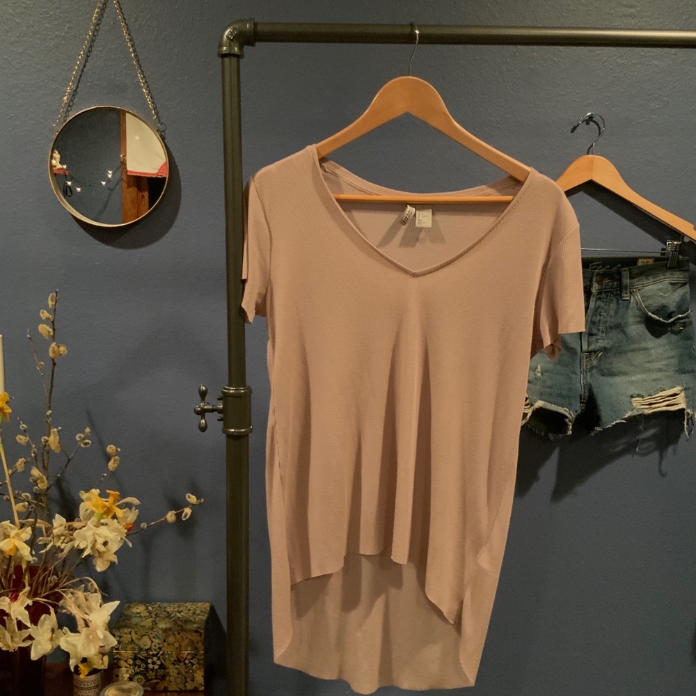 Pale pink/nude comfy top